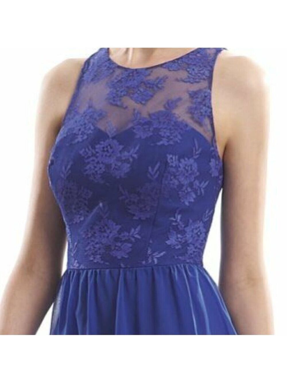 Royal Blue Bridesmaid Prom Formal Dress sz 8 Jasmine NWT